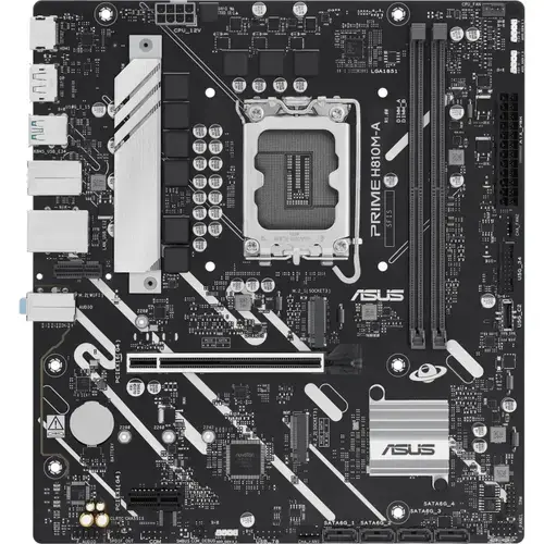 Placa de baza ASUS PRIME H810M-A-CSM, Intel B810, LGA 1851, DDR5, mATX
