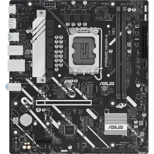 Placa de baza ASUS PRIME H810M-A-CSM, Intel B810, LGA 1851, DDR5, mATX