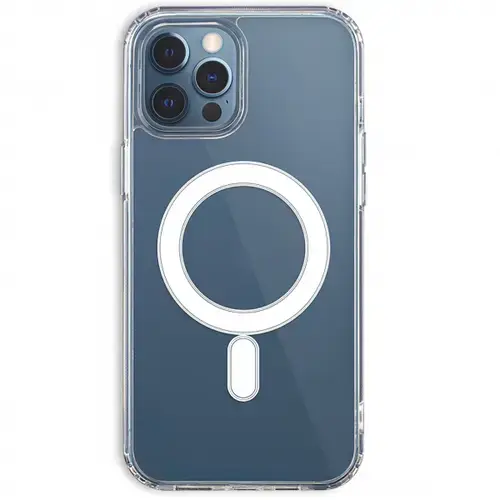 Husa MagSafe pentru Apple iPhone 16 Pro Max, OEM, Anti Shock 2, Transparenta