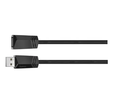 Cablu prelungitor Hama 200618, USB A - USB A, 0.75 m