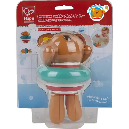 Jucarie de baie Hape - Teddy inotatorul vesel