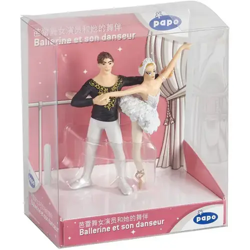 Set Figurine Papo - Personaje de basm, Balerina si partenerul ei