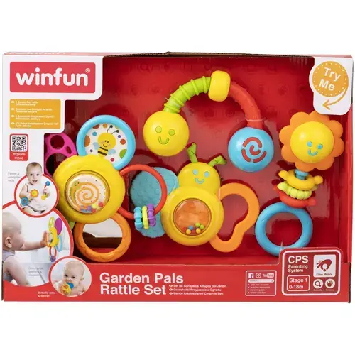 Set 4 zornaitori Winfun - Amicii din gradina