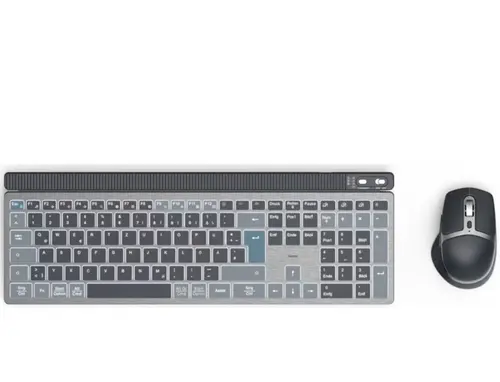 Kit tastatura si mouse HAMA WKM-750, USB, Bluetooth, Layout US