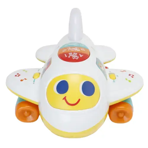 Jucarie interactiva M-Toys Avionul buclucas cu lumini si sunete