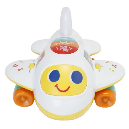Jucarie interactiva M-Toys Avionul buclucas cu lumini si sunete