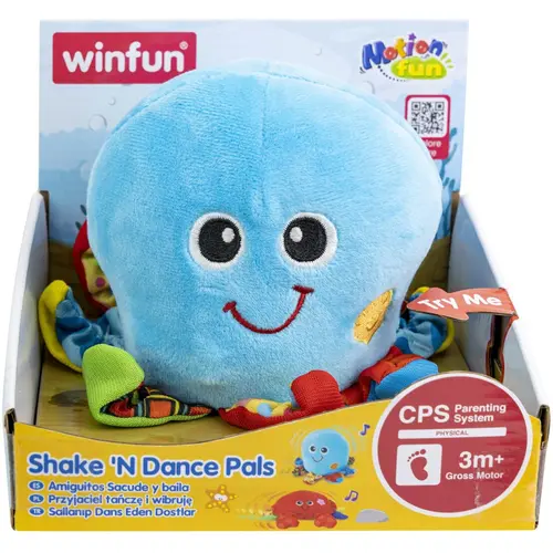 Jucarie interactiva Winfun - Caracatita dansatoare, cu sunete