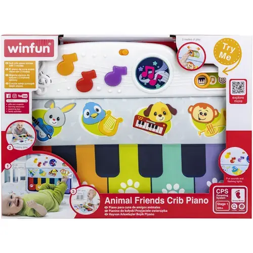 Jucarie interactiva Winfun - Pian, cu lumini si sunete