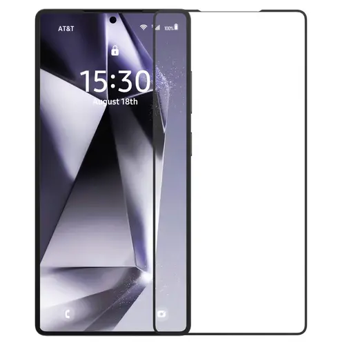 Folie Sticla Devia Star Series Full Screen Entire View pentru Samsung Galaxy S25 Ultra, Negru