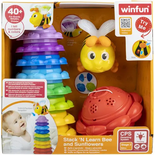 Set de joaca stivuibil Winfun - Albinuta