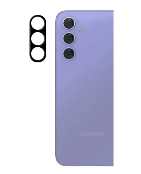 Folie de protectie Camera spate WZK pentru Samsung Galaxy S25 S931, Sticla Securizata, Neagra
