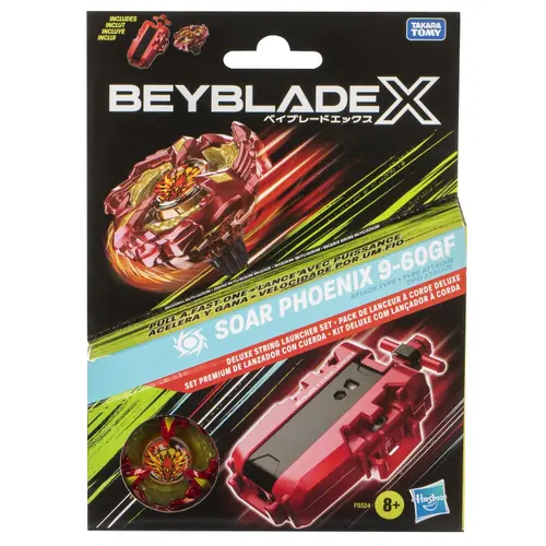 Jucarie Beyblade X - Set Deluxe String, Soar Phoenix 9-60Gf