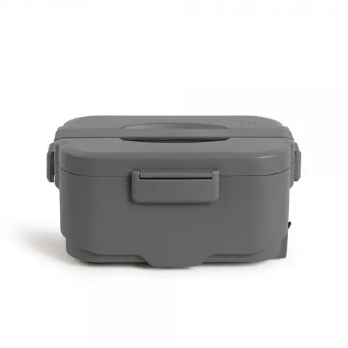 Cutie electrica pentru incalzirea pranzului Livoo MEN396G, capacitate 1.8l, Gri