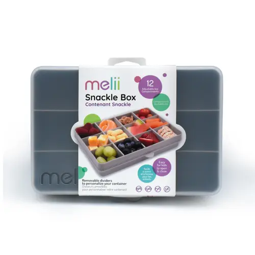 Recipient pentru hrana Melii Snack, Gri