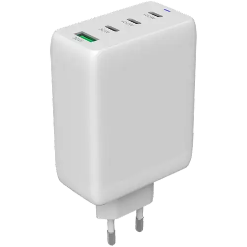 Incarcator retea CANYON CNS-CUW100ACC, 100 W, 3x USB Type-C PD, 1x USB QC (Alb