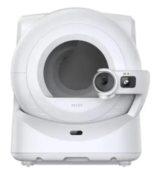Litiera smart cu autocuratare PetKit Purobot Ultra Self-Cleaning, AI-Powered Camera pentru pisici, Recunoastere faciala, 10L