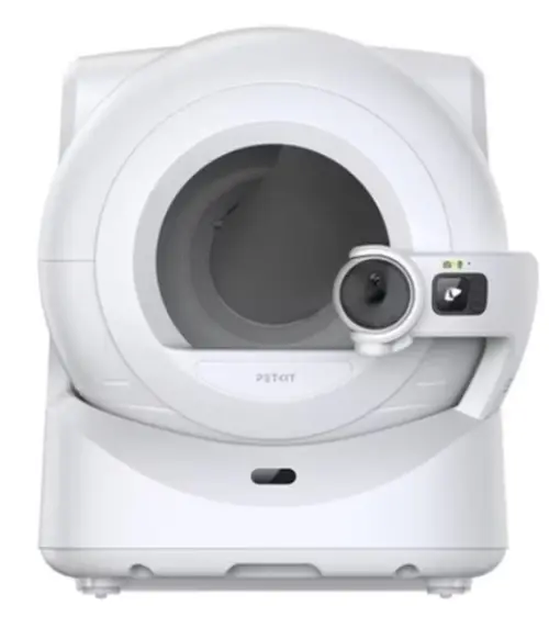 Litiera smart cu autocuratare PetKit Purobot Ultra Self-Cleaning, AI-Powered Camera pentru pisici, Recunoastere faciala, 10L