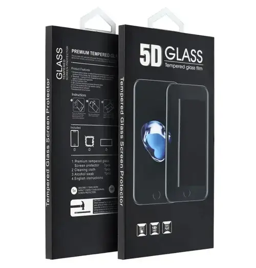 Folie de protectie Ecran OEM pentru Samsung Galaxy A56 A566, Sticla Securizata, Full Glue, 5D, Neagra