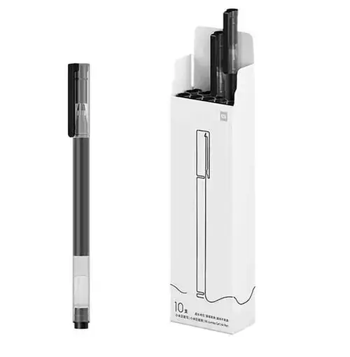 Pix Xiaomi BHR4603GL, 0.5mm, Set 10 bucati, Gel Negru