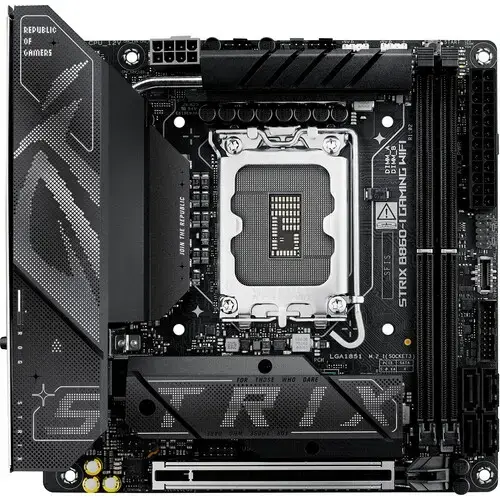 Placa de baza ASUS ROG STRIX B860-I GAMING WIFI, Intel B860, Socket 1851, mITX