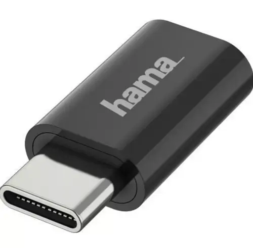 Adaptor Hama 200310, USB-C - MicroUSB
