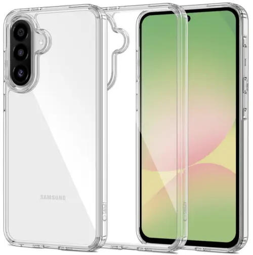 Husa pentru Samsung Galaxy A56 A566, Tech-Protect, Flexair Hybrid, Transparenta