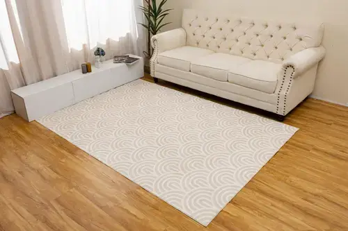 Covor tip casmir Heinner HR-RUG200CSH-YEN, 200 x 300 cm, poliester 100%, spate antiderapant