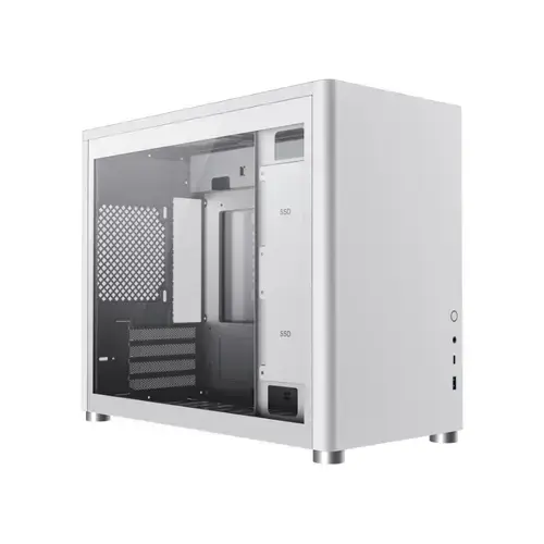 Carcasa Gamemax Spark, Mini Tower, tempered glass, Alb