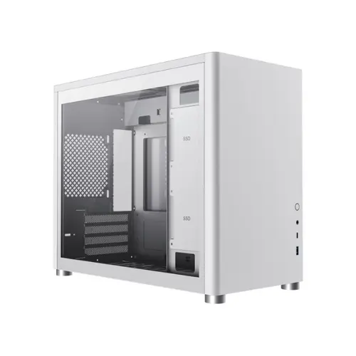 Carcasa Gamemax Spark, Mini Tower, tempered glass, Alb