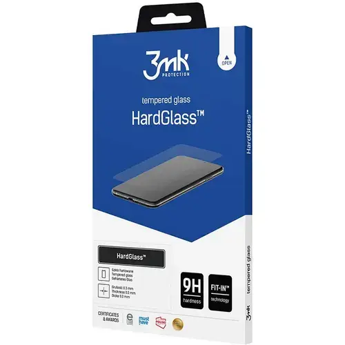 Folie de protectie 3mk HardGlass pentru iPhone 15 Pro Max
