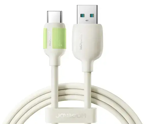 Cablu Date si Incarcare USB-A - USB-C Joyroom S-A53, 18W, 1.2m, Bej