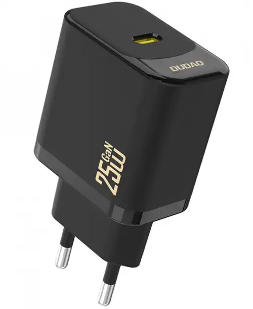Incarcator Retea Dudao A27, 25W, 3A, 1 x USB-C, Negru