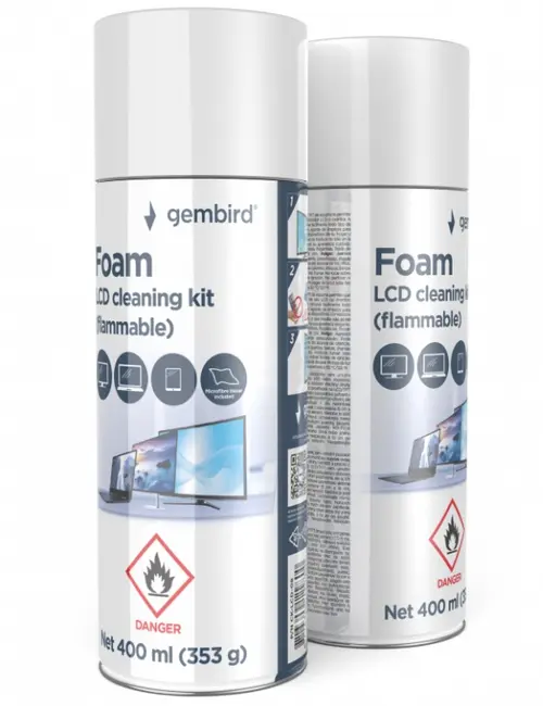 Spray Curatare Spuma Gembird CK-LCD-08, 400ml