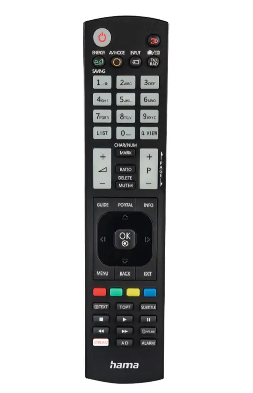 Telecomanda pentru TV LG HAMA 221061, taste iluminate