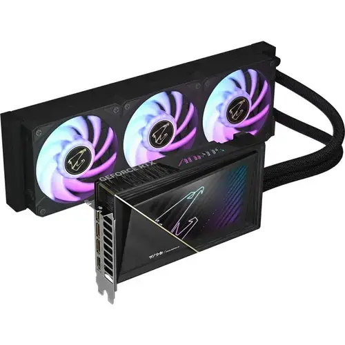 Placa video GIGABYTE AORUS GeForce RTX 5080 Xtreme Waterforce 16GB GDDR7 256-bit DLSS 4.0