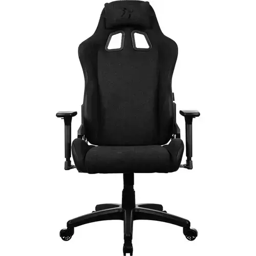 Scaun Gaming Arozzi Avanti Soft Fabric, Tetiera, Ajustabil, max. 120kg, Negru