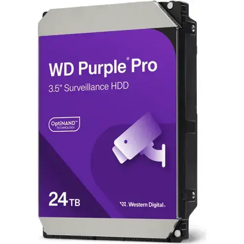 HDD Western Digital Purple Pro 24TB, SATA III, 512MB, 3.5inch