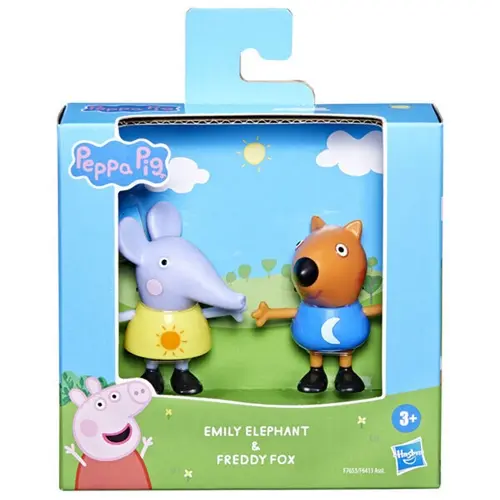 Set 2 figurine Hasbro Peppa Pig, +3 ani