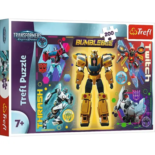 Puzzle Trefl  Transformes Bumblebee, 200 piese