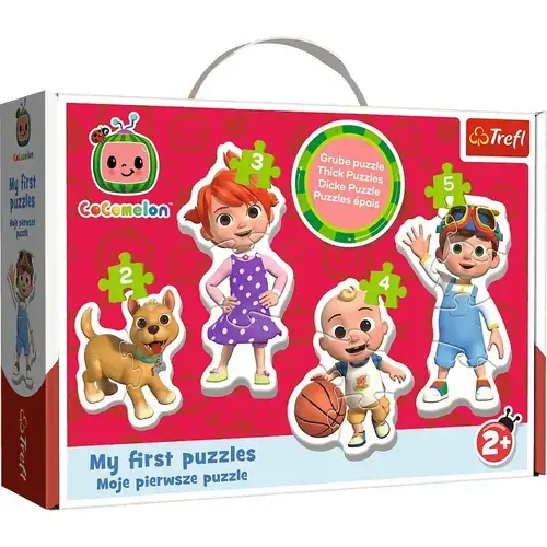 Puzzle Trefl Baby Classic Cocomelon, 14 piese,  2+ ani