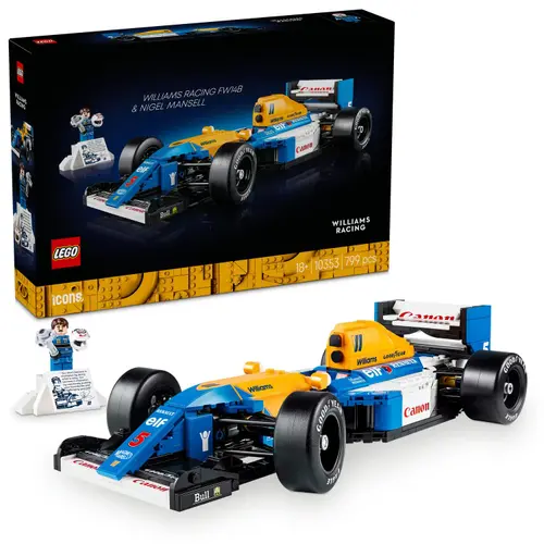 LEGO® Icons - Williams Racing FW14B si Nigel Mansell 10353, 799 piese