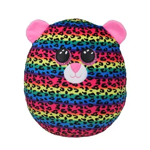 Jucarie de plus TY - Squish, Leopard Dotty, 22 cm