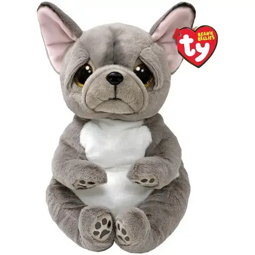 Jucarie de plus Ty - Beanie Bellies, Catelusul Wilfred, 24 cm