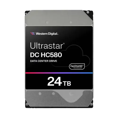 HDD Server Western Digital Ultrastar DC HC580, 24TB, SE, SAS, 512MB, 3.5inch