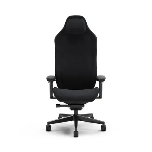 Scaun Gaming Fractal Design Refine Alcantara Dark, reglabil, Negru