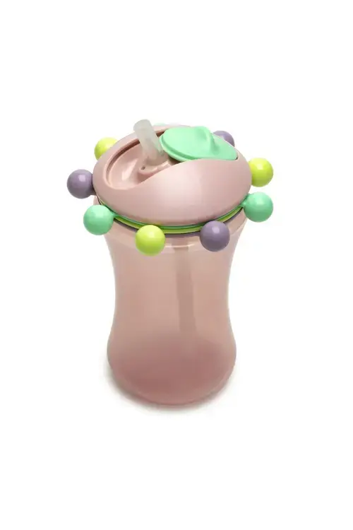 Cana cu pai Melii Abacus, 340 ml, Roz