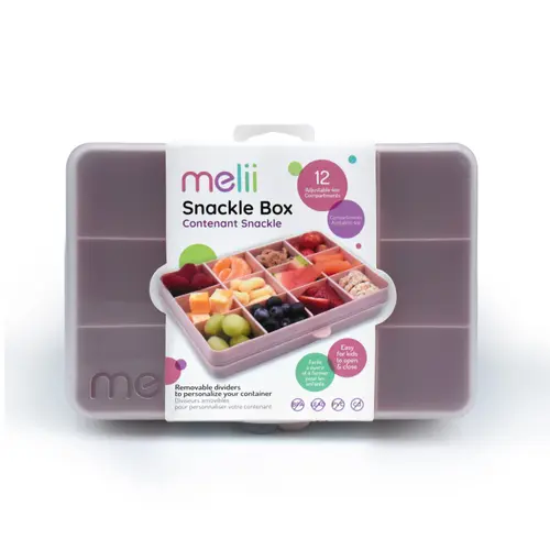Cutie Melii Snack, 4 compartimente de 114 ml, Roz