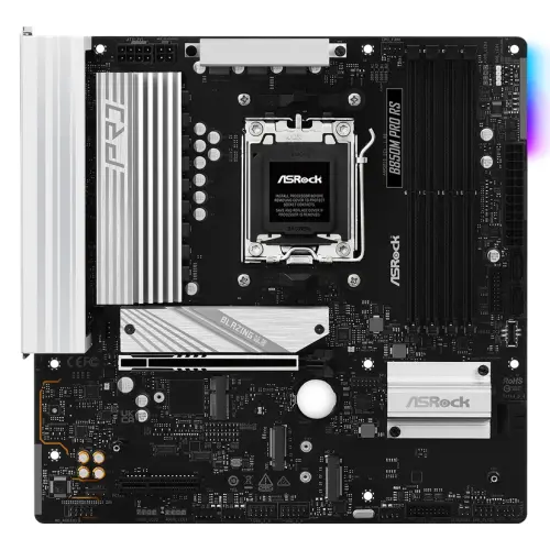 Placa de baza ASRock B850M PRO RS, AMD B850, AM5, DDR5, mATX