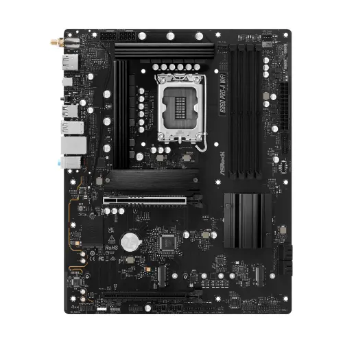 Placa de baza ASRock B860 PRO-A WIFI, Intel B860, LGA 1851, DDR5, ATX
