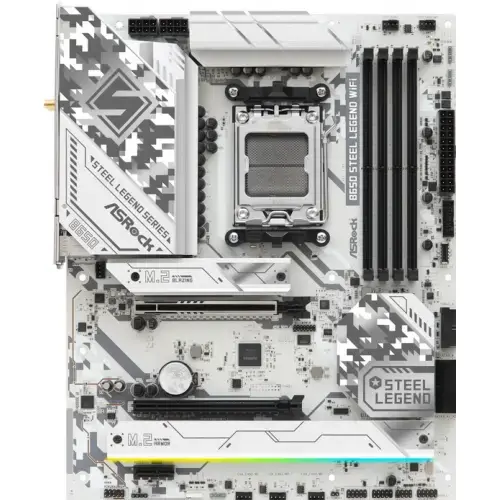 Placa de baza Asrock B650 STEEL LEGEND WIFI, Socket AM5, DDR5, ATX